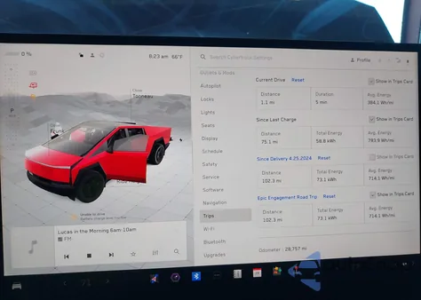 2024 Tesla Cybertruck All-Wheel Drive из США, поврежденный, VIN 7G2CEHED0RA006320